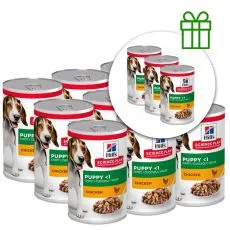 Hill's Science Plan Canine Puppy Chicken 370g, 9+3 GR&Aacute;TISZ