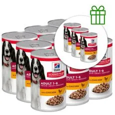 Hill's Science Plan Canine Adult Chicken 370 g, 9+3 GR&Aacute;TISZ