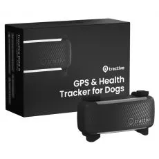 Tractive DOG 6 - GPS nyomk&ouml;vető kuty&aacute;knak &eacute;s eg&eacute;szs&eacute;g&uuml;gyi monitor, fekete