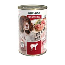 New BEWI DOG konzerv – Borjúhúsos, 400g
