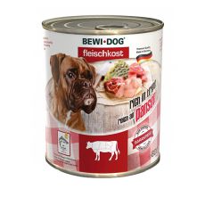 New BEWI DOG konzerv – Marhaaprólék, 800g 