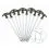 ZFISH Bivvy Peg k&eacute;szlet 25cm / 10x