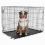 &Ouml;sszecsukhat&oacute; kutyaketrec, 2 ajt&oacute;, XL - 106 x 69 x 77 cm