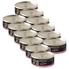 WOOLF WildCat Ultimate Kitten Salmon Pate 12 x 85 g