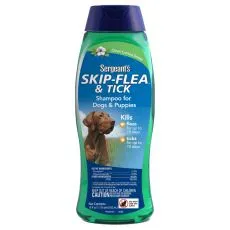 Sergeant&rsquo;s SKIP Flea & Tick Bolha &eacute;s kullancs sampon kuty&aacute;knak 532 ml