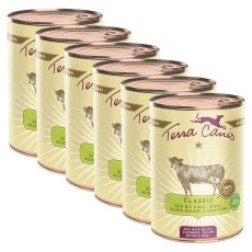 Terra Canis Veal with millet, cucumber, yellow melon & basil 6 x 400 g