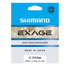 Shimano Exage 300m 0.25mm / 5.5kg Steel Grey