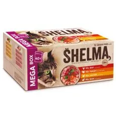 Shelma Cat 4 f&eacute;le h&uacute;s m&aacute;rt&aacute;sban MEGA BOX 40 x 85 g