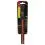 Dog Fantasy USB LED vil&aacute;g&iacute;t&oacute; nylon nyak&ouml;rv S-M narancss&aacute;rga 35-50 cm