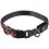 Dog Fantasy USB LED világító nylon nyakörv M-L narancssárga 45-65 cm