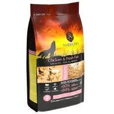 Ambrosia Puppy & Growth All Breeds Chicken & Fresh Fish 6 kg