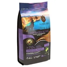 Ambrosia Mediterranean Senior & Sterilized Fresh Sardine & Cod 5 kg