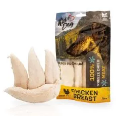 Kid Dog Szuper pr&eacute;mium 100% eg&eacute;sz csirkemell fagyasztva sz&aacute;r&iacute;tva 50 g