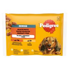 Pedigree Senior Vegyes válogatás zselében 4 x 100 g
