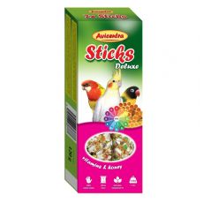 Avicentra Deluxe rúdak kis papagájok számára - vitaminok és méz, 2 db