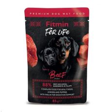 Fitmin For Life marhahúsos tasakos eledel inulinnal 85 g