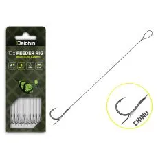 Delphin Feeder Braided Sting / 10x / 8cm/0,20mm/Chinu 4