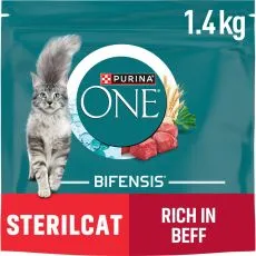 Purina ONE Bifensis Sterilised Beef 1,4 kg