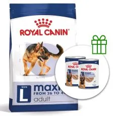 ROYAL CANIN MAXI ADULT 15 kg + 2 konzerv GR&Aacute;TISZ