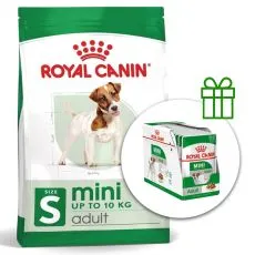 ROYAL CANIN MINI ADULT 8 kg + 12 alutasak GR&Aacute;TISZ