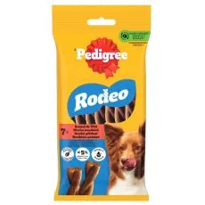 Pedigree Rodeo marhah&uacute;sos jutalomfalat kuty&aacute;knak 7 db / 123 g