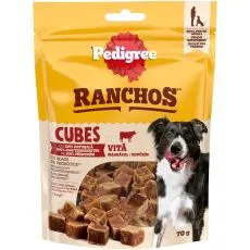 Pedigree Ranchos Cubes marhah&uacute;s 70 g