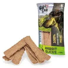 Kid Dog Szuper pr&eacute;mium 100% ny&uacute;lszeletek adal&eacute;kanyagok n&eacute;lk&uuml;l 100 g