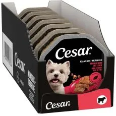 Cesar t&aacute;lca marhah&uacute;ssal &eacute;s m&aacute;jjal 7 x 150 g