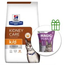 Hill's Prescription Diet Feline k/d Kidney Care Chicken 8 kg + macskaalom INGYEN