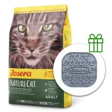 JOSERA NatureCat 2 kg + Lick mat GR&Aacute;TISZ