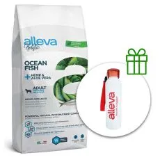 Alleva HOLISTIC kutya &oacute;ce&aacute;ni hal felnőtt k&ouml;zepes & maxi 12 kg + termosz GR&Aacute;TISZ