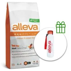 Alleva SP EQUILIBRIUM kutya csirke & &oacute;ce&aacute;ni hal, felnőtt 12 kg + termosz GR&Aacute;TISZ