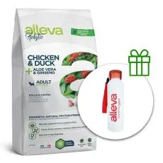 Alleva HOLISTIC Csirke &eacute;s Kacsa Felnőtt Mini 12 kg + termosz GR&Aacute;TISZ