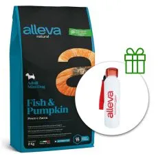 Alleva NATURAL dog fish & pumpkin adult mini 12 kg + termosz GR&Aacute;TISZ
