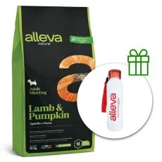 Alleva NATURAL dog lamb & pumpkin adult mini 12 kg + termosz GR&Aacute;TISZ