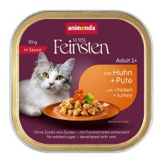 Animonda Vom Feinsten Adult - Csirke &eacute;s pulyka sz&oacute;szban 85 g