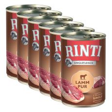 RINTI SENSIBLE PUR konzerv, bárány  - 6 x 400g