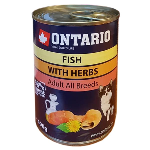 ONTARIO konzerv Multi Fish lazacolajjal– 400g