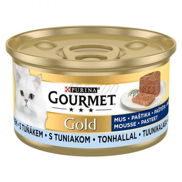 Gourmet GOLD konzerv - tonhal pástétom, 85g