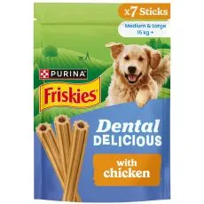 FRISKIES Dental Delicious Medium - 7db, 200g