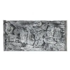 3D akv&aacute;rium h&aacute;tt&eacute;r 80x40cm - SZIKLA GREY