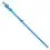 Lapos bőr nyak&ouml;rv, k&eacute;k 21 - 29cm, 12mm