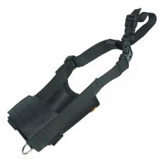 Nejlon szájkosár kutyának D alakú gyűrűvel, 25-34cm
