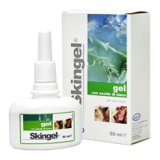 SKINGEL 50ml - antiszeptikus gél macskák és kutyák bőrének kezelésére