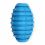 TPR Rugby labda csengővel, kutyák számára - kék, 10 cm