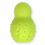 TPR Snowman gumijáték kutyák számára – sárga 9,5 cm