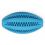 Kutyajáték – rugby labda, kék 11 cm