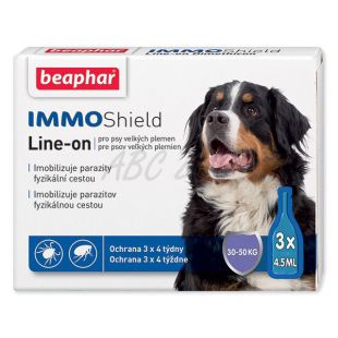 BEAPHAR IMMO SHIELD Line-on KUTYA &bdquo;L&ldquo; 3 x 4,5 ml