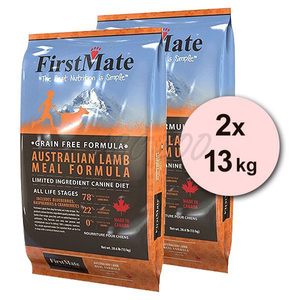 FirstMate Dog Australian Lamb 2 x 13 kg ABCZOO