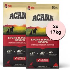 Acana Sport & Agility 2 x 17kg